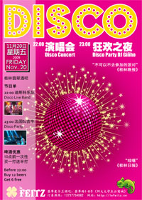 Disco之夜，桂林翡翠酒吧，2009年11月20日