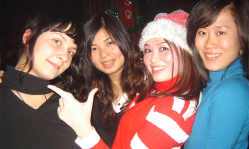 Christmas Eve (Dec. 24, 2009), Feitz, Guilin, China