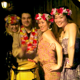 Hawaiian Luau Party (April 2, 2010), Feitz, Guilin, China